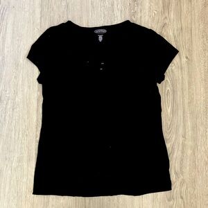 2/$20 Northern Reflections Classic Black Short Sleeve Tee